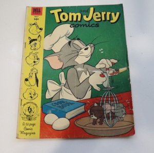 Tom and Jerry Comics #106 1953 Dell 