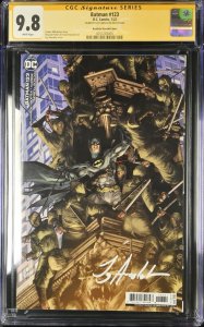 Batman (2022) # 123 (CGC 9.8 SS) Signed Jay Anacleto * DC Comics * Census = 3