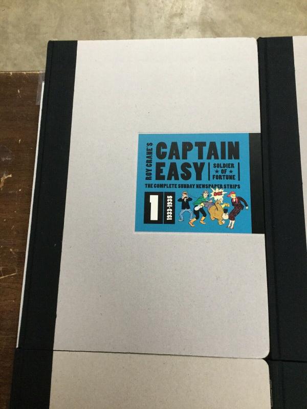 Captain Easy The Complete Sunday Newspaper Strip Volume 1 2 3 4 Fantagraphics Nm