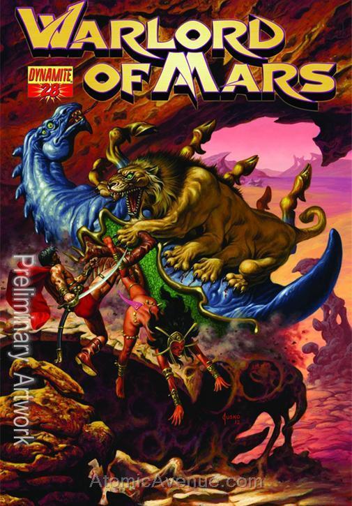 Warlord of Mars #28A VF Dynamite - save on shipping - details inside