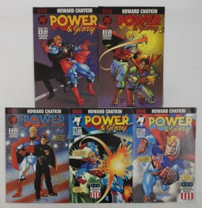 Power & Glory #1-4 VF/NM complete series + variant - Chaykin ; Malibu (AB81)