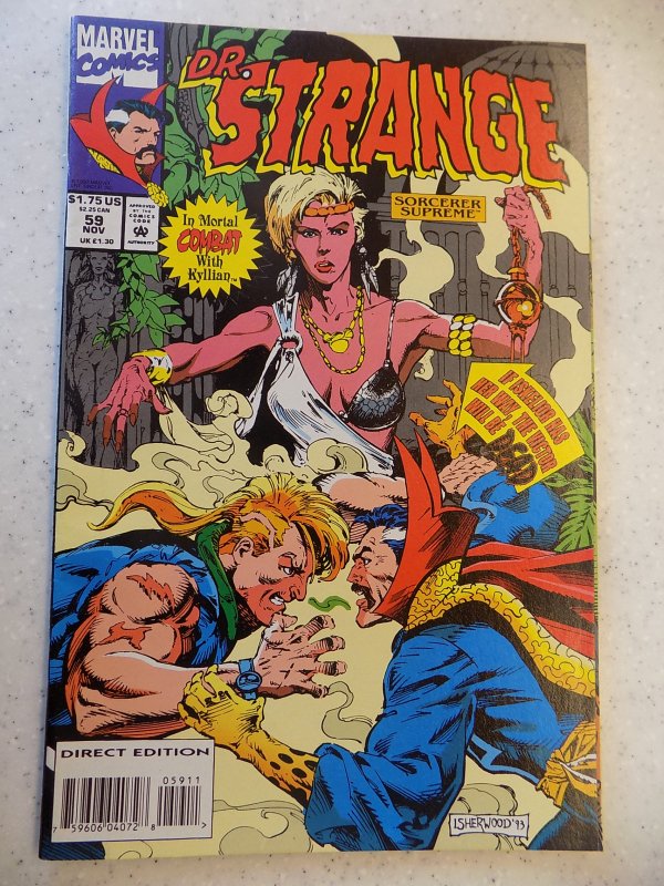 DR. STRANGE SORCERER SUPREME # 59 MARVEL FANTASY ADVENTURE