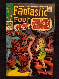 Fantastic Four #66 (1967) Origin of Him/ Adam Warlock!!  Fine+