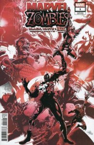 Marvel Zombies Black, White & Blood #1 Carlos Magno Homage Variant Cover