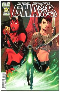 CHAOS #1, NM, Purgatori, Tim Seeley, Evil Ernie, 2014, more indies in store, A