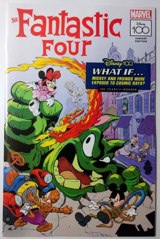 Amazing Spider-Man #19 (9.4, 2023) Disney Fantastic Four Variant