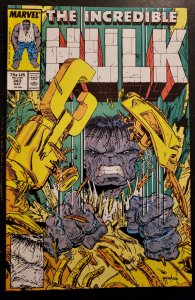 The Incredible Hulk #343 Newsstand Edition (1988) VF