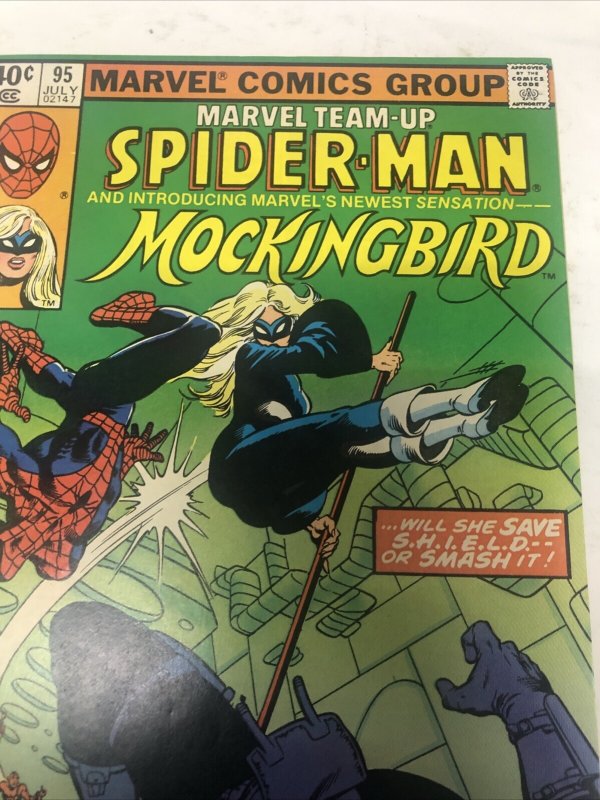 Marvel Team-Up (1980) Variant # 95 Marvel Comics • Spider-Man • Mockingbird