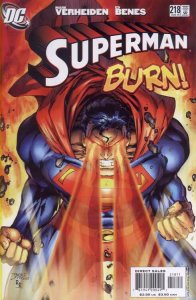 SUPERMAN (1987 DC) #218 CVR A ED BENES