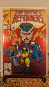 Secret Defenders #1 (1993) Red Foil Cover
