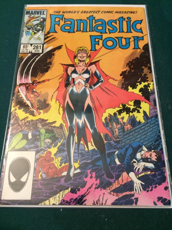 Fantastic Four #281 Sue Richards as Malice!