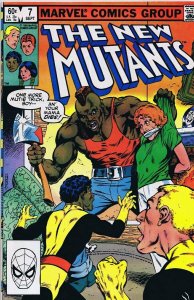 New Mutants #7 ORIGINAL Vintage 1983 Marvel Comics