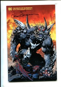 Death of Superman 30th Ann. SP. #1B - Signed Louise Simonson TPB (8.5/9.0) 2023