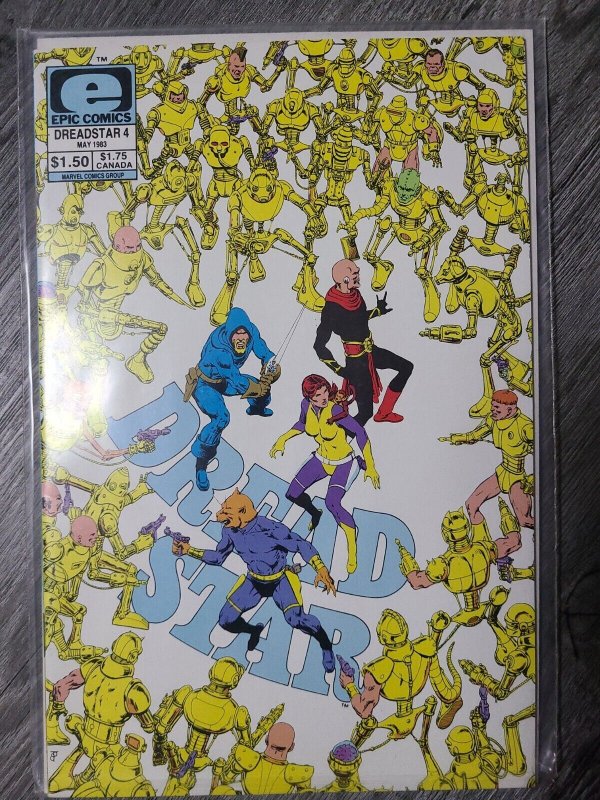 Dreadstar #1-9 Comic Lot 