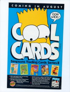 Itchy & Scratchy Comics #3 (1994) insert card intact