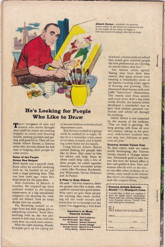 TALES OF SUSPENSE #71 FINE+ TO F/VF 