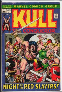 Kull, the Conqueror #4 (1972) Kull