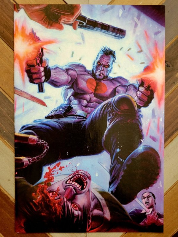 Valiant Beyond: Bloodshot #1 Grego Wraparound Cover (Alien 2025) Brand New