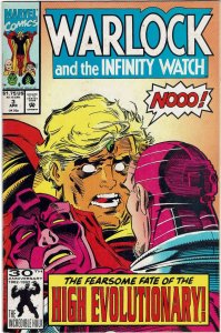 Warlock and the Infinity Watch #3 (1992) Jim Starlin Drax the Destroyer FN+