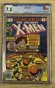 Marvel! Uncanny X-Men #123! Spider-Man Appearance! CGC 7.5!