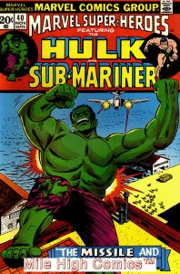 MARVEL SUPER-HEROES (1967 Series) #40 Good Comics Book 