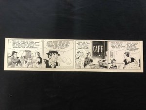 Fred Fox Original Daily Comic Strip Art #7 1936- unpublished?