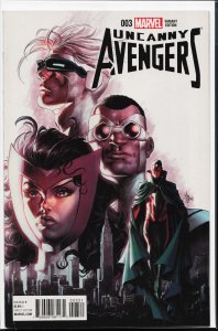 Uncanny Avengers #3 Deodato Cover (2015)