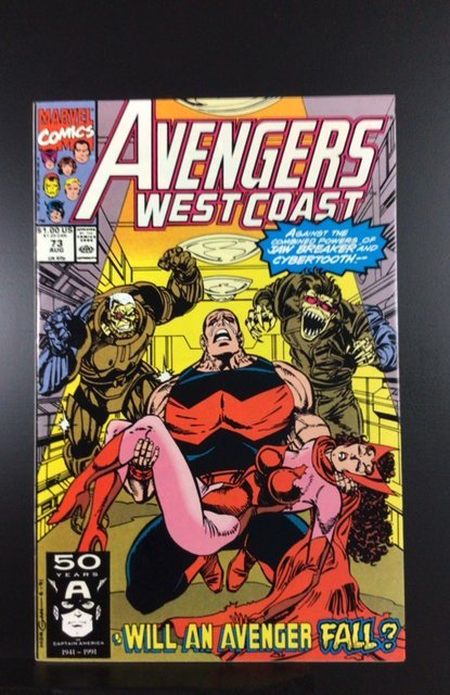 Avengers West Coast #73 (1991)