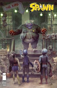 Spawn (1992) #323 NM Björn Barends Clown Trick or Treat Variant Image Comics