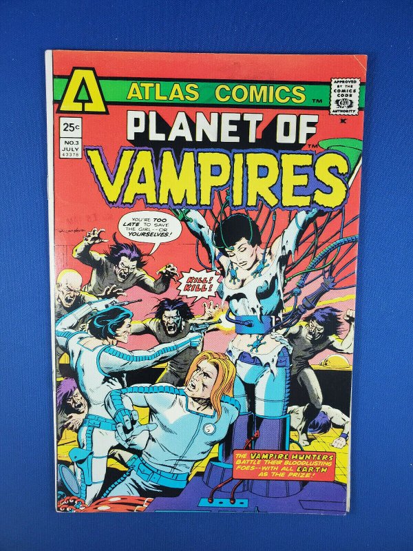 PLANET OF THE VAMPIRES 3 VF+ ATLAS 1975