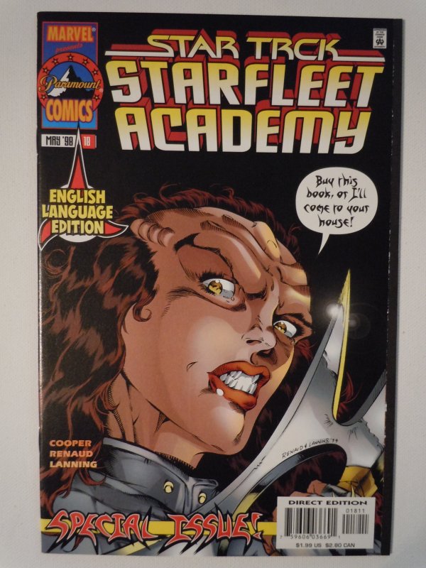 Star Trek: Starfleet Academy #18 (1998) English Language Edition