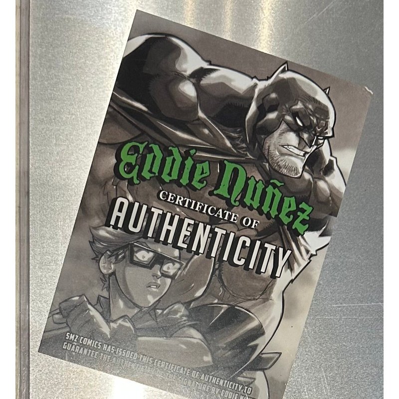 Wolverine 11x17 GOLD METAL Signed by Eddie Nunez (LTD 10)