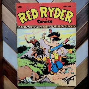 RED RYDER COMICS #55 VG (Dell 1948) Fred Harman Art | Pre-Code | Golden Age