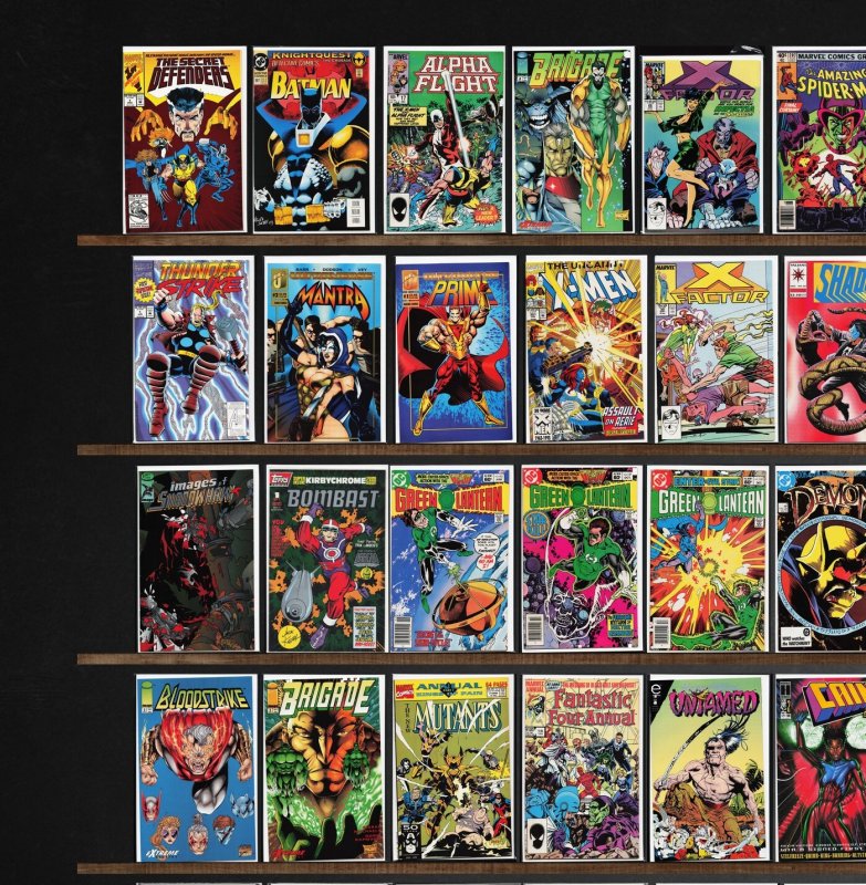 Huge Lot 150+ Comics with Green Lantern, Ghost Rider, Deathlok & More!