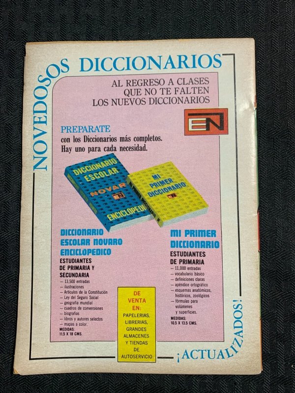 1980 EL PAJARO LOCO Spanish Digest Comic #2-586 VG+ 4.5 Woody Woodpecker