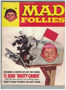 MAD FOLLIES (1969) 7 G-VG  with NASTY CARDS