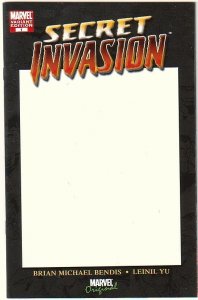 Secret Invasion #1 Blank Sketch Cover Bendis