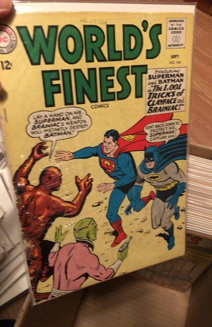 Lot of 9 Comics (See Description) World'S Finest Comics, Aquaman, Superman