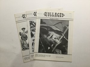 Collage 1-6 16 18 19 Fanzine Magazine Very Fine Vf Published By The SFCA