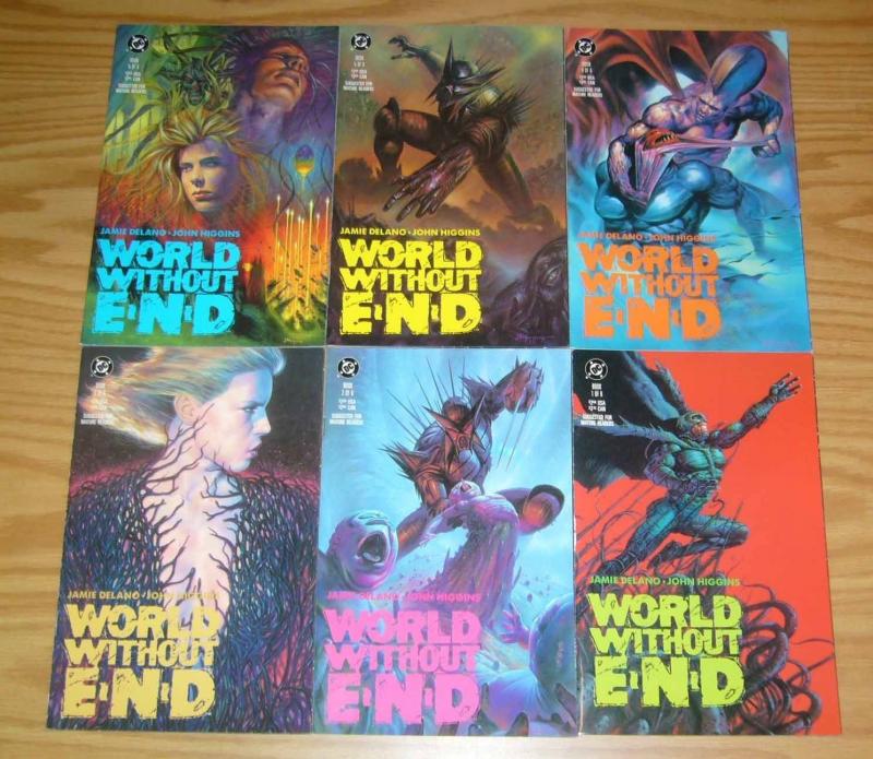 World Without End #1-6 VF/NM complete series  jamie delano  john higgins 2 3 4 5