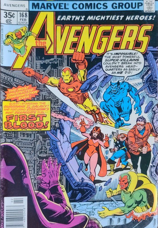 The Avengers #168 (1978)