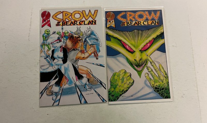 2 Crow of the Bear Clan Blackthorne Comics books #3 4 66 TS4