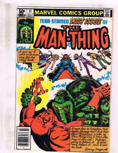 Lot of 2 The Man-Thing Marvel Comic Books # 10 11 WT6