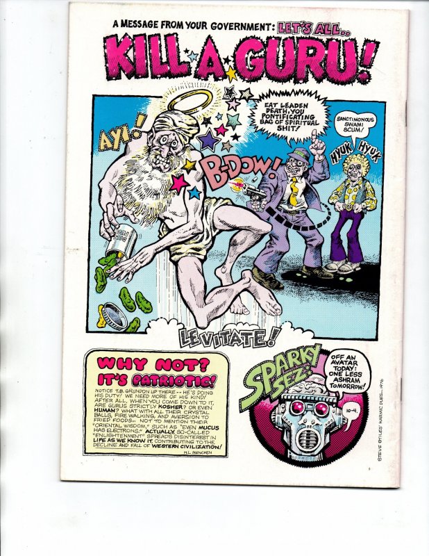 Snarf #7 - 1st Print - Underground - Kitchen Sink - 1977 - VF