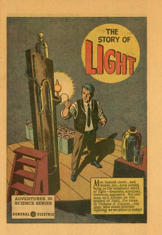 Adventures in Science Series #7  1954  The Story of Light  VF