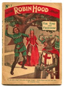 Robin Hood Library #7 Dime Novel- For King and Freedom