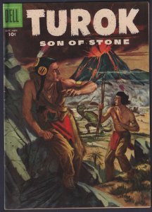 Turok Son of Stone #5 1956 Dell 7.0 Fine/Very Fine comic