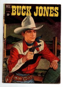 Buck Jones #3 painted cover - Western - Dell - 1951 - (-VG)