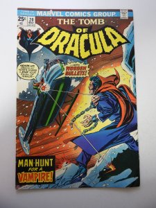 Tomb of Dracula #20 (1974) VG Condition small tape pull fc MVS Intact