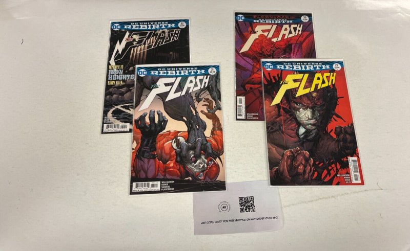 4 The Flash DC Comics books #29 30 31 32 Williamson 35 JW33